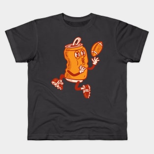 Retro cartoon American Football Kids T-Shirt